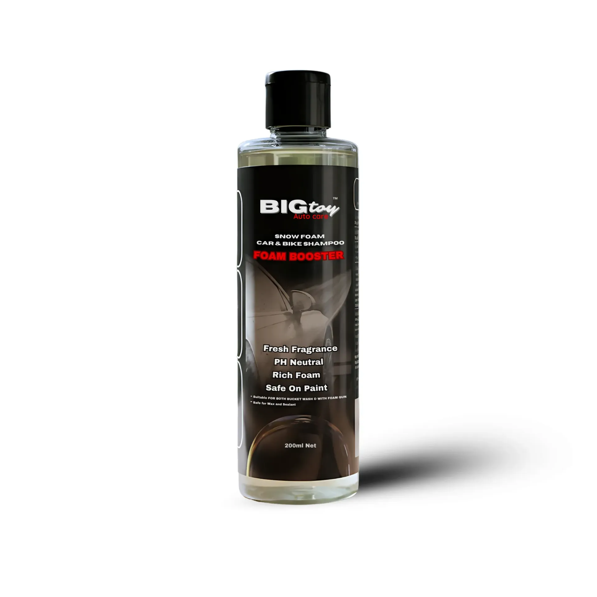 Snow Foam Car & Bike Shampoo 1000ml, 500ml, 200ml (200ml)
