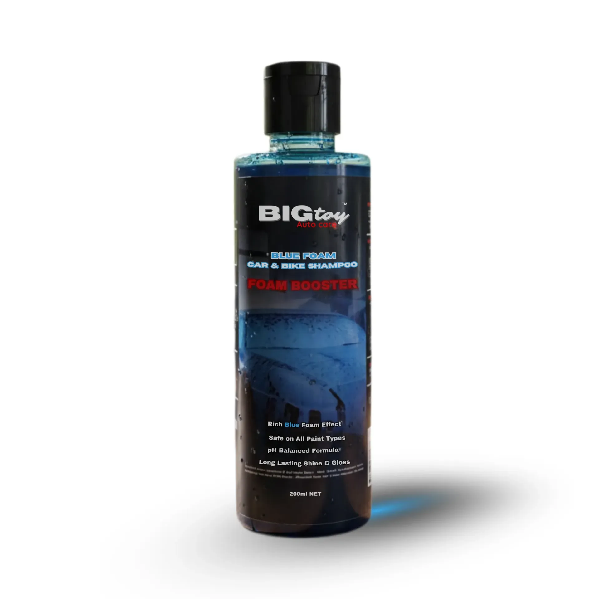 Blue Foam Car & Bike Shampoo 500ml, 200ml
